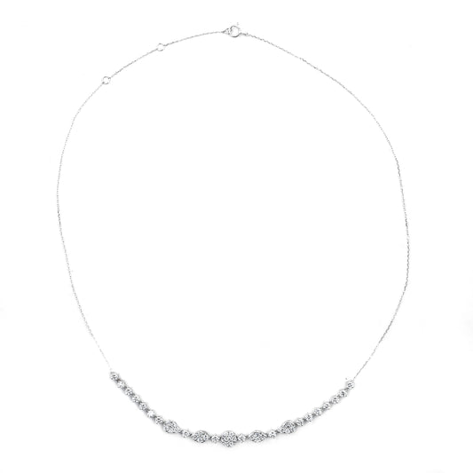2.12 Carats Lab Grown Diamond 14K Gold Necklace