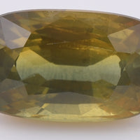 1.35 Natural Corundum Yellow Sapphire Rectangular Cushion Mixed Cut Gemstone