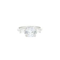 4.17 Ct Cubic Zirconia 925 Sterling Silver Ring