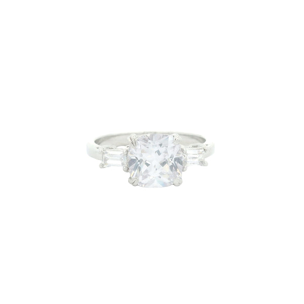 4.17 Ct Cubic Zirconia 925 Sterling Silver Ring