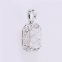 2.36 Carats Lab Grown Diamond 14K Gold Pendant