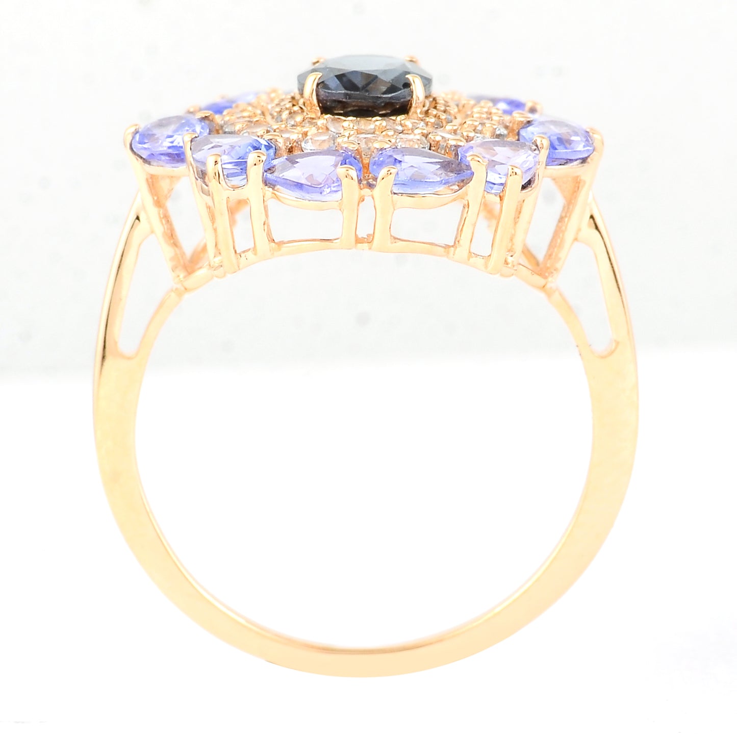 3.04 Ct Oval Tourmaline 14K Gold Ring