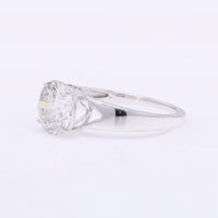 2.01 Carats Lab Grown Diamond 14K Gold Ring