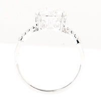 3.03 Carats Lab Grown Diamond 14K Gold Ring