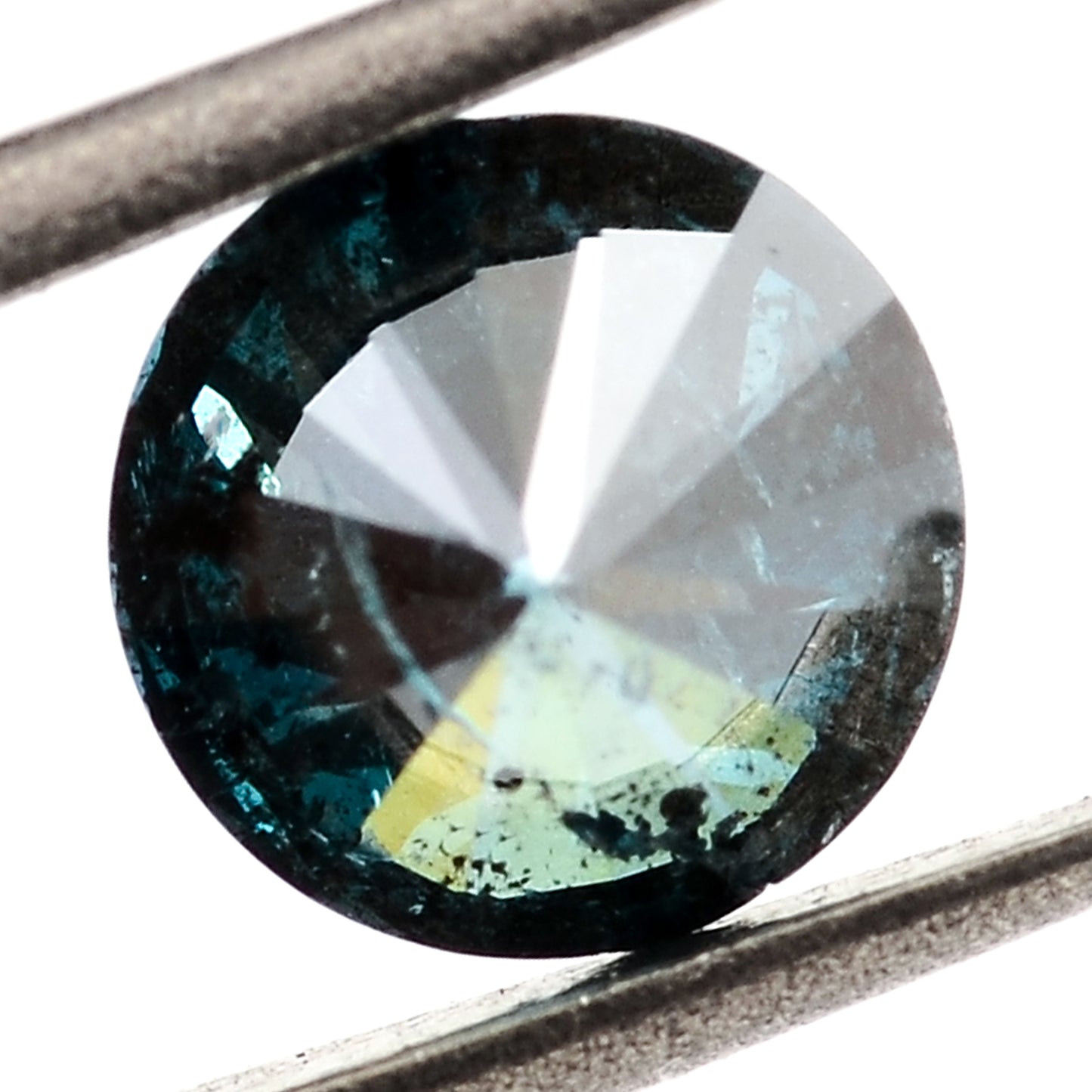0.62 Blue Diamond Round Loose Gemstone