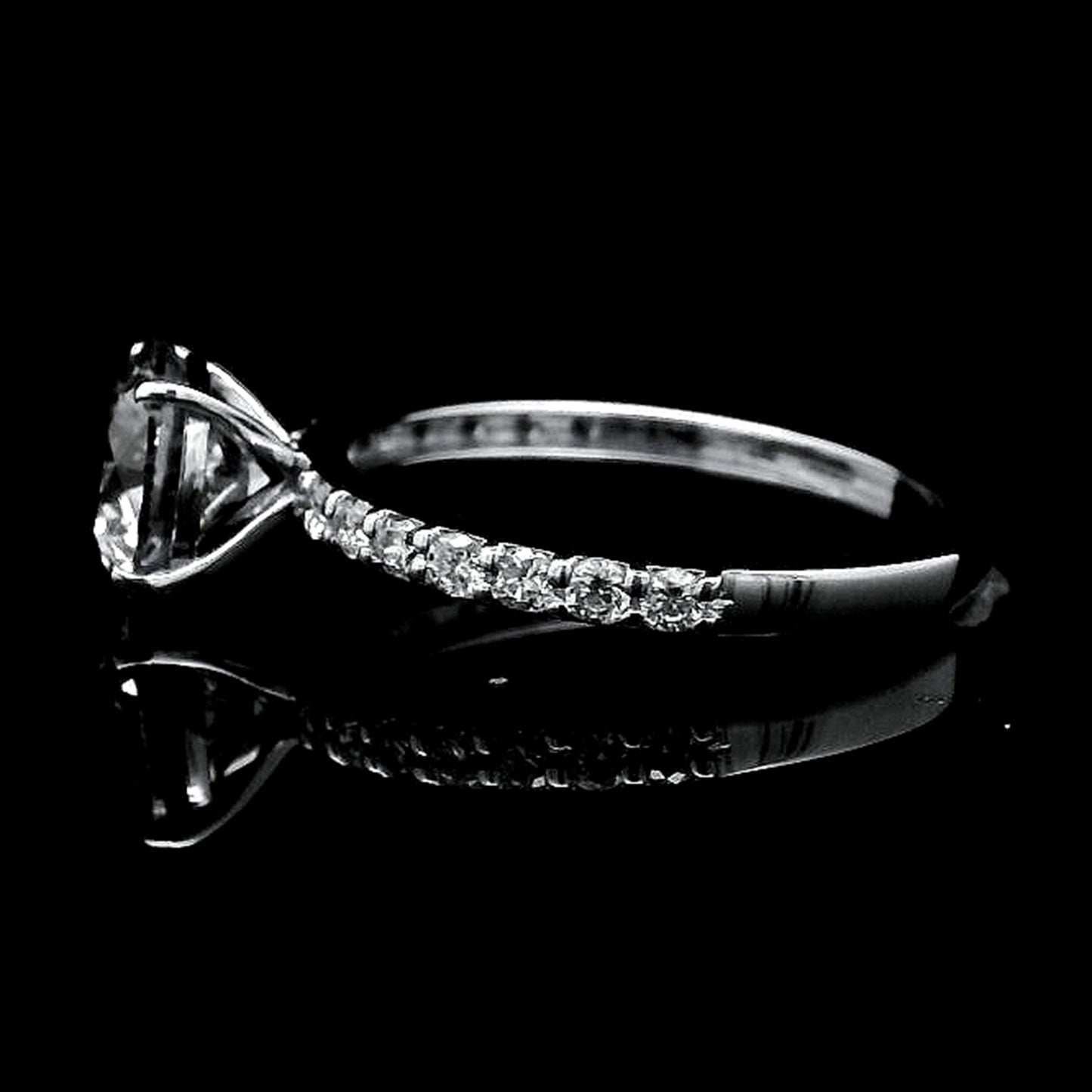 1.99 Carats Lab Grown Diamond 14K Gold Ring