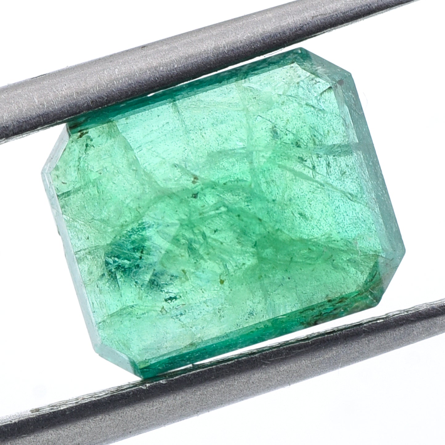 3.48 Natural Beryl Emerald Emerald Cut Gemstone