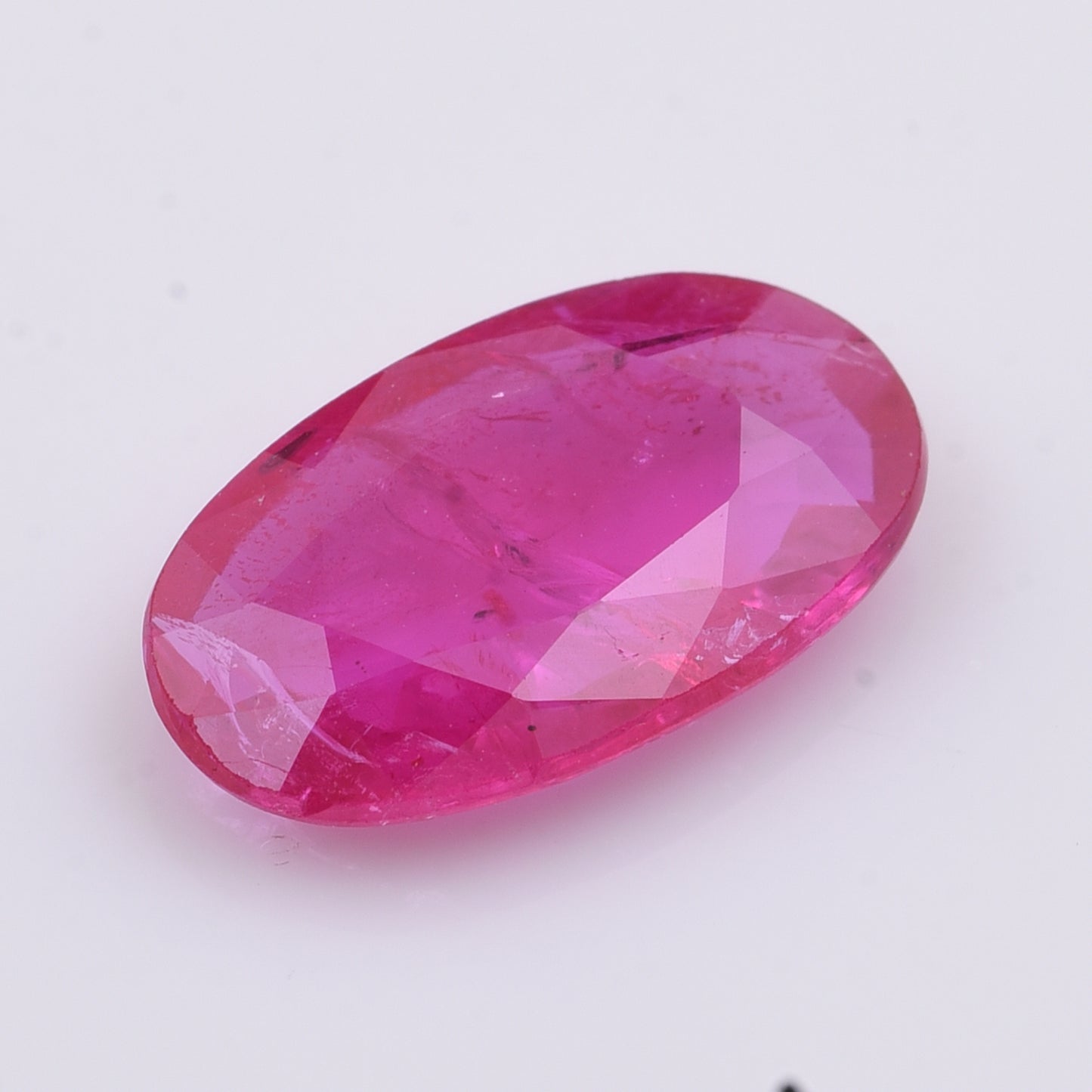 2.4 Natural Corundum Ruby Oval Mixed Cut Gemstone