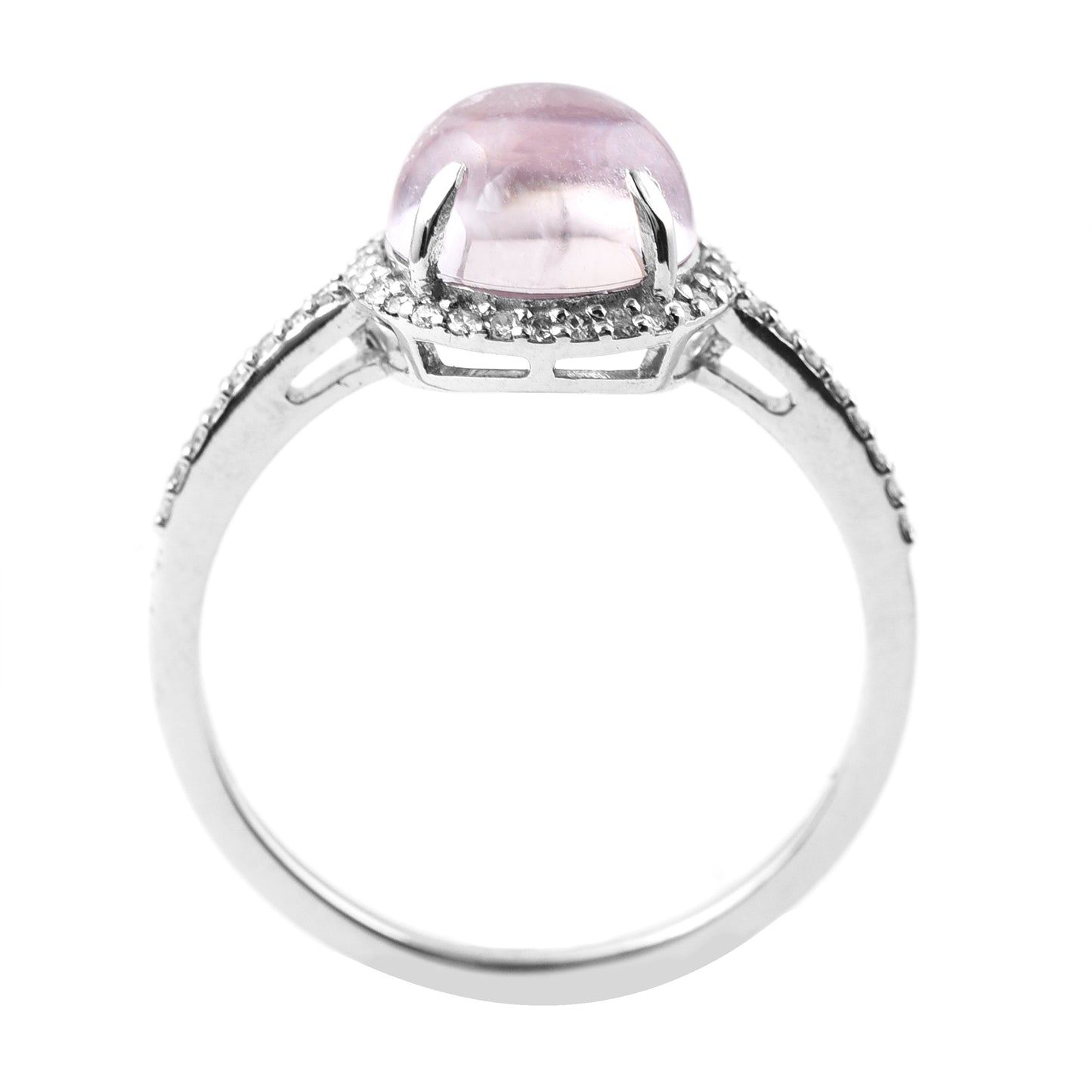 2.59 Ct Round Mixed Cut Natural Tourmaline 950 Platinum Ring
