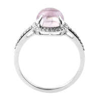 2.59 Ct Round Mixed Cut Natural Tourmaline 950 Platinum Ring