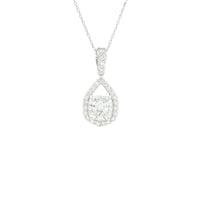 1.46 Carats Lab Grown Diamond 14K Gold Pendant