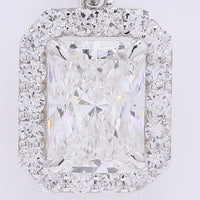 2.35 Carats Lab Grown Diamond 14K Gold Pendant