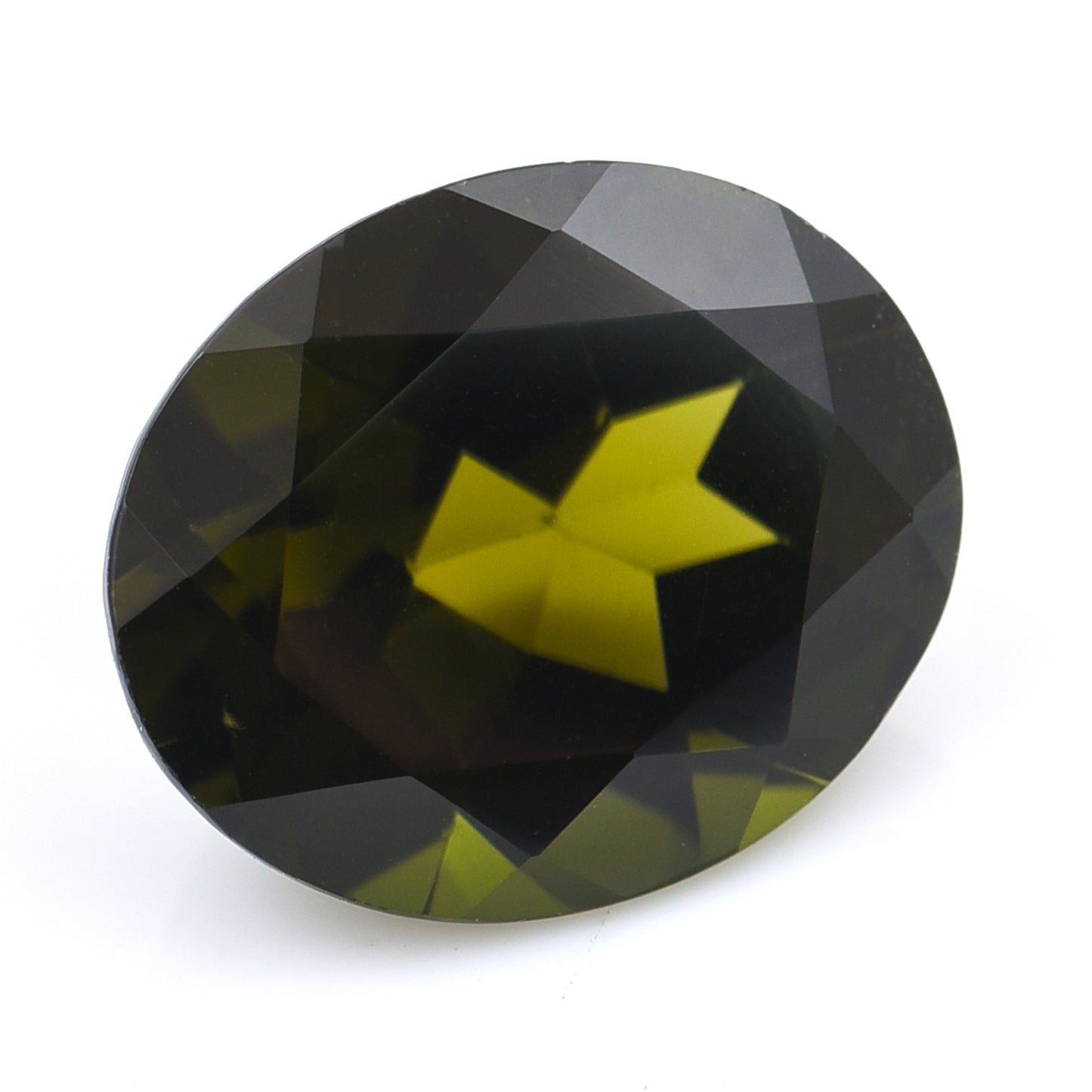 4.41 Natural Diopside Oval Mixed Cut Gemstone