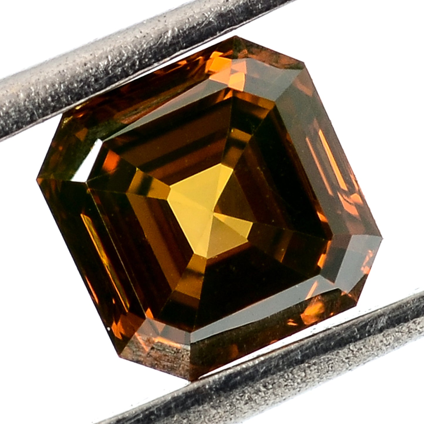 0.25 Carat Red Diamond Octagon Loose Gemstone