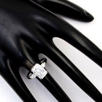 3.69 Carats Lab Grown Diamond 14K Gold Ring