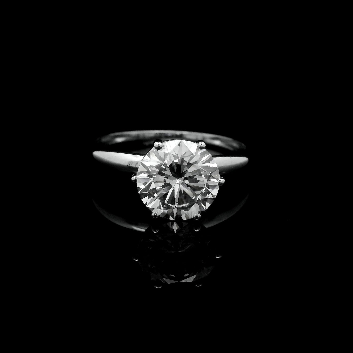 2.08 Ct Round Lab Grown Diamond 14K Gold Ring