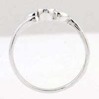 0.00 Ct Plain 925 Sterling Silver Ring