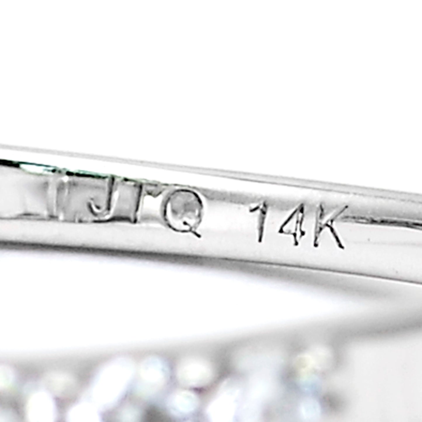 3.70 Carats Lab Grown Diamond 14K Gold Ring