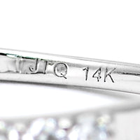 3.70 Carats Lab Grown Diamond 14K Gold Ring