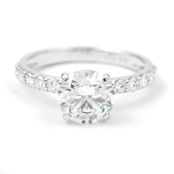 2.40 Carats Lab Grown Diamond 14K Gold Ring