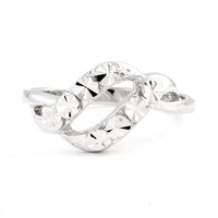 0.00 Ct Plain 925 Sterling Silver Ring