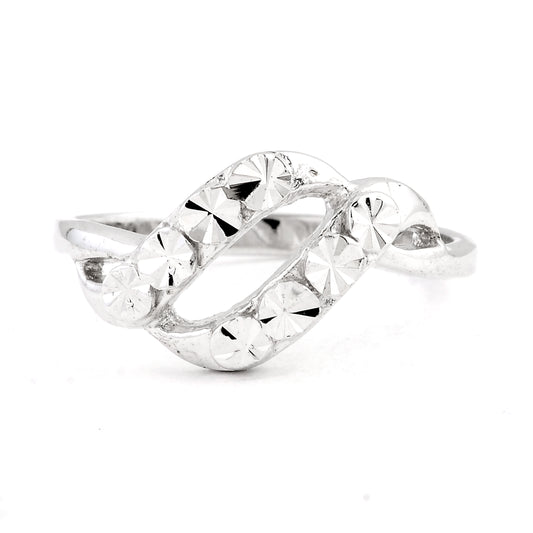 0.00 Ct Plain 925 Sterling Silver Ring