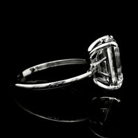 4.25 Carats Lab Grown Diamond 14K Gold Ring
