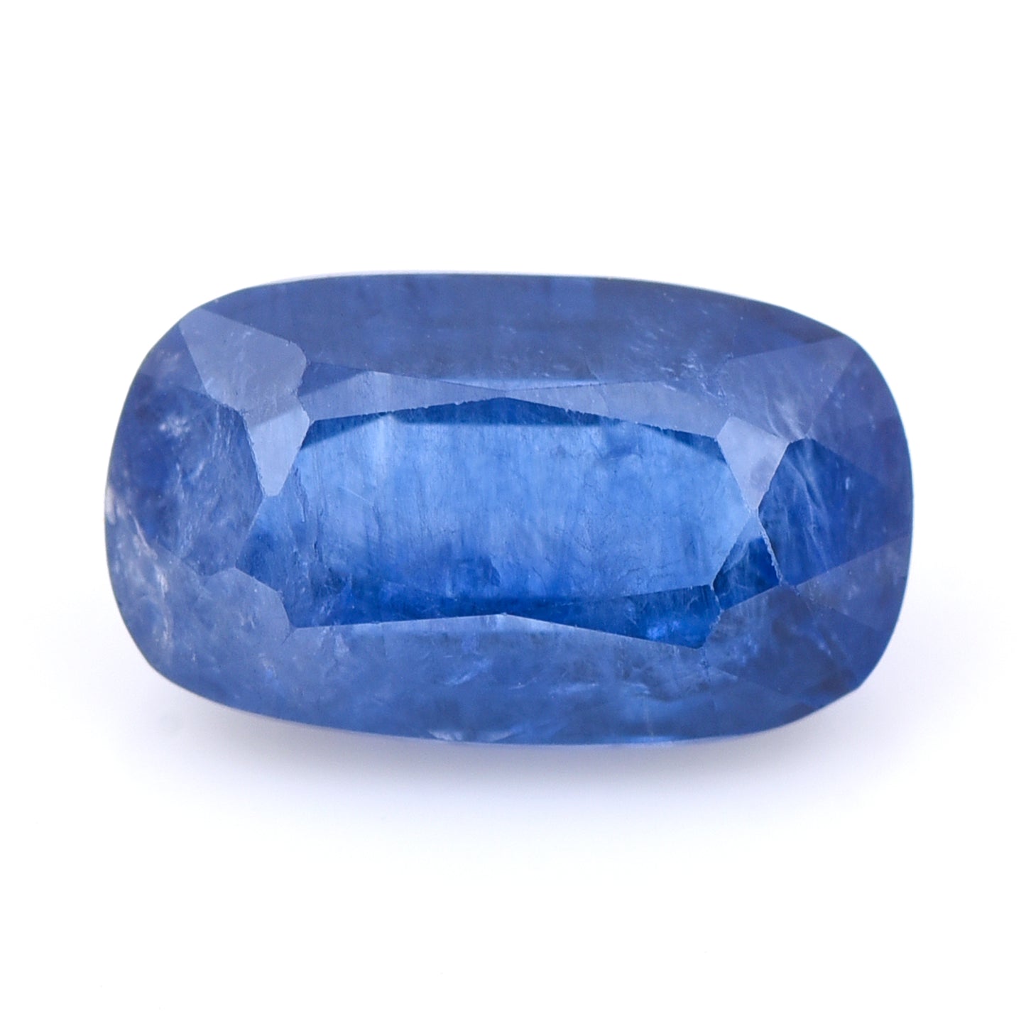 2.35 Natural Corundum Sapphire Rectangular Cushion Mixed Cut Gemstone