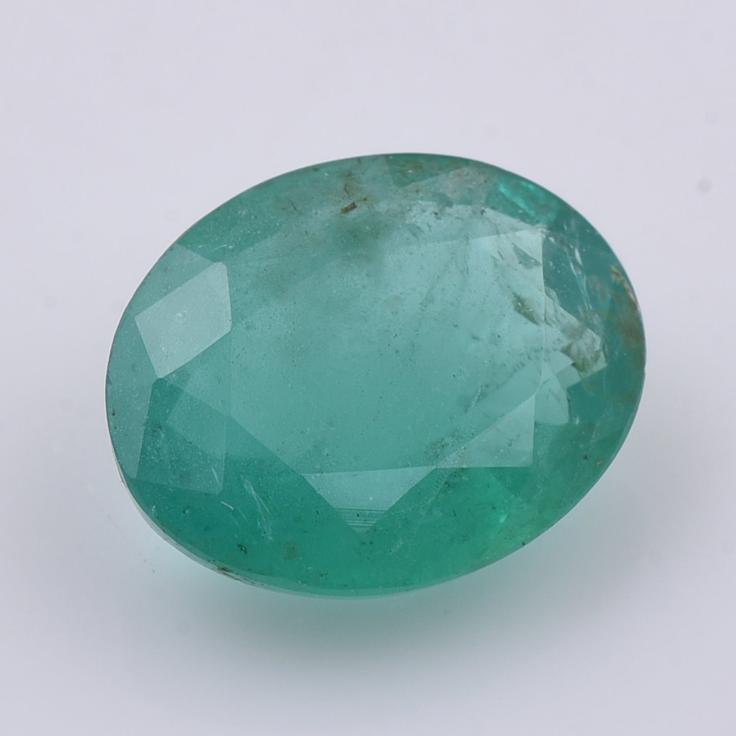 2.04 Natural Beryl Emerald Oval Mixed Cut Gemstone