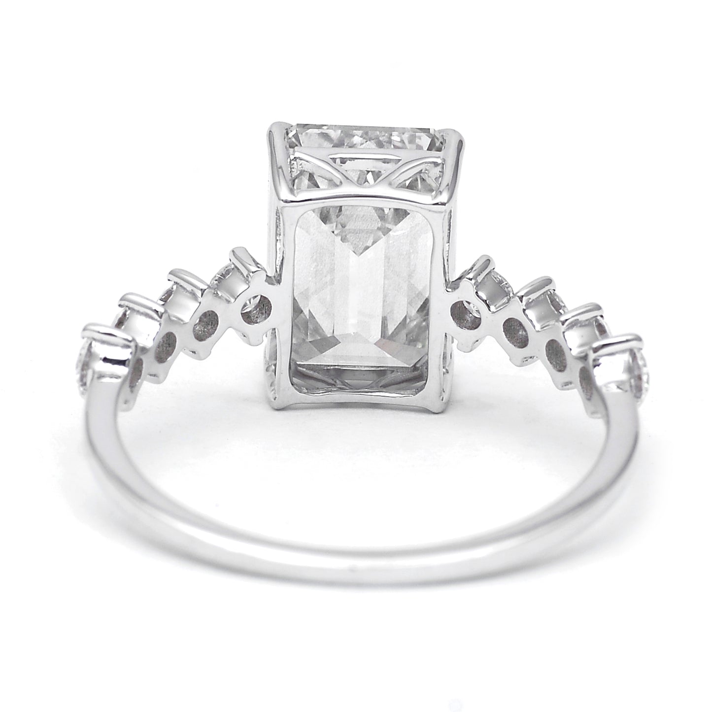 3.50 Carats Lab Grown Diamond 14K Gold Ring