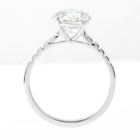 2.72 Carats Lab Grown Diamond 14K Gold Ring