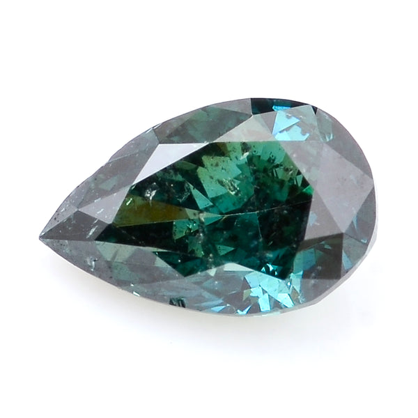 0.25 Blue Diamond Pear Loose Diamond