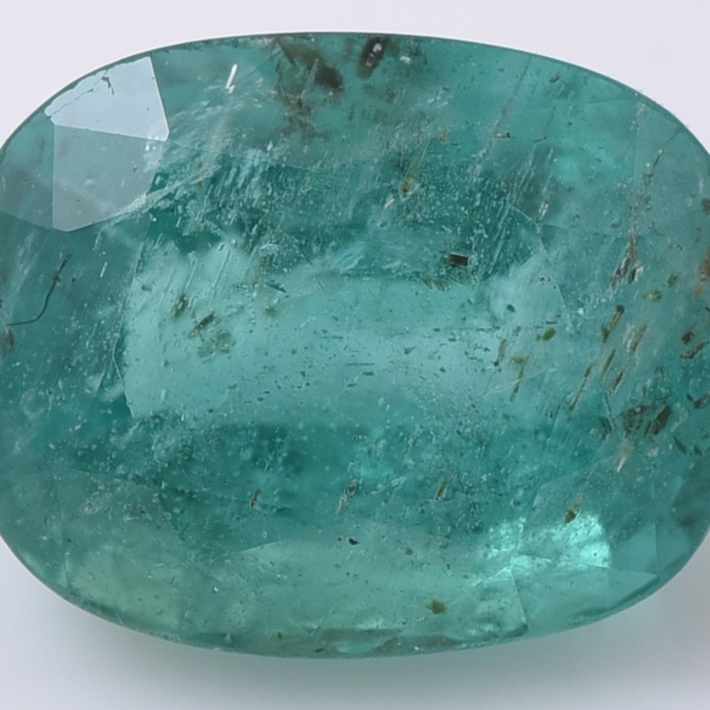 3.07 Natural Beryl Emerald Rectangular Cushion Mixed Cut Gemstone