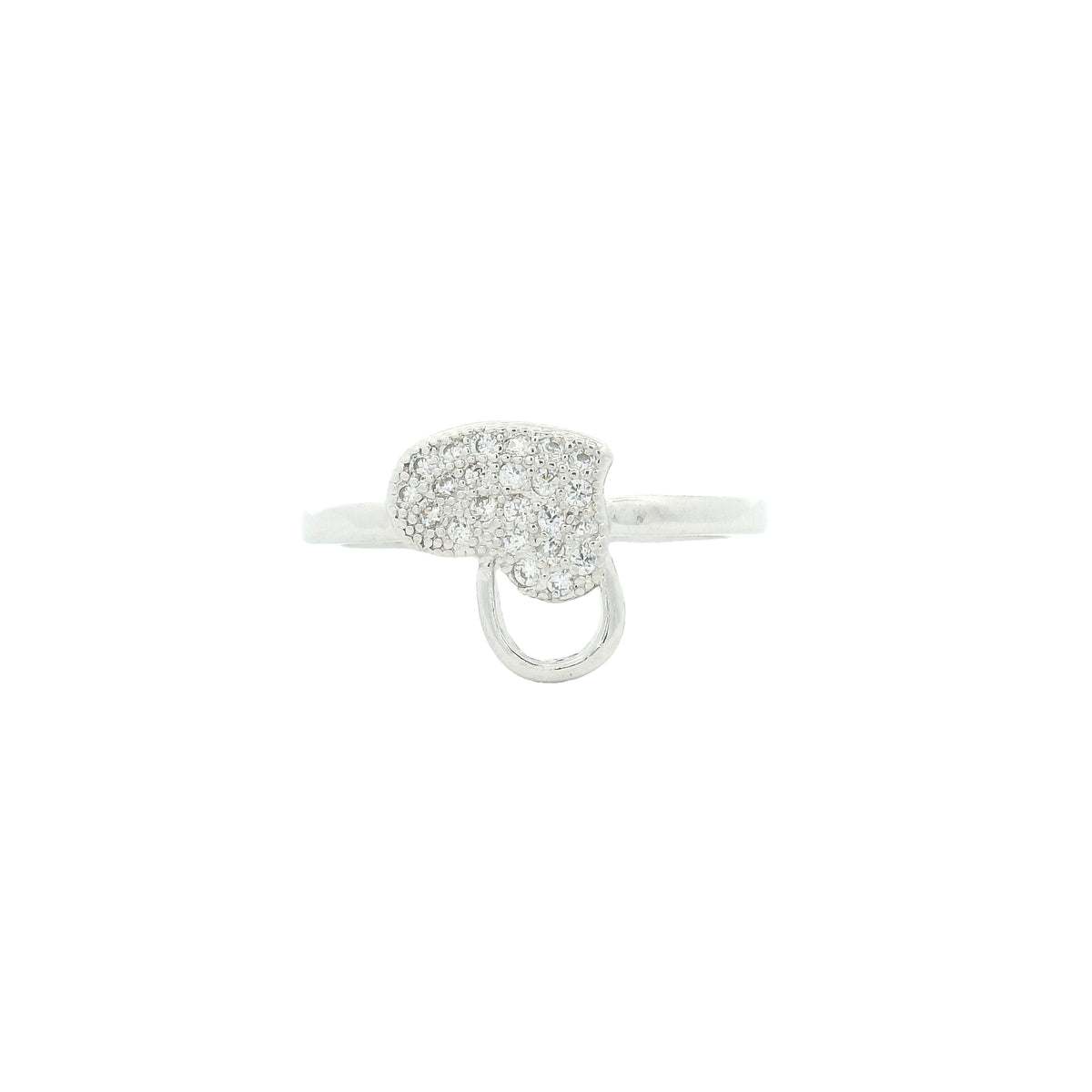 0.94 Ct Cubic Zirconia 925 Sterling Silver Ring