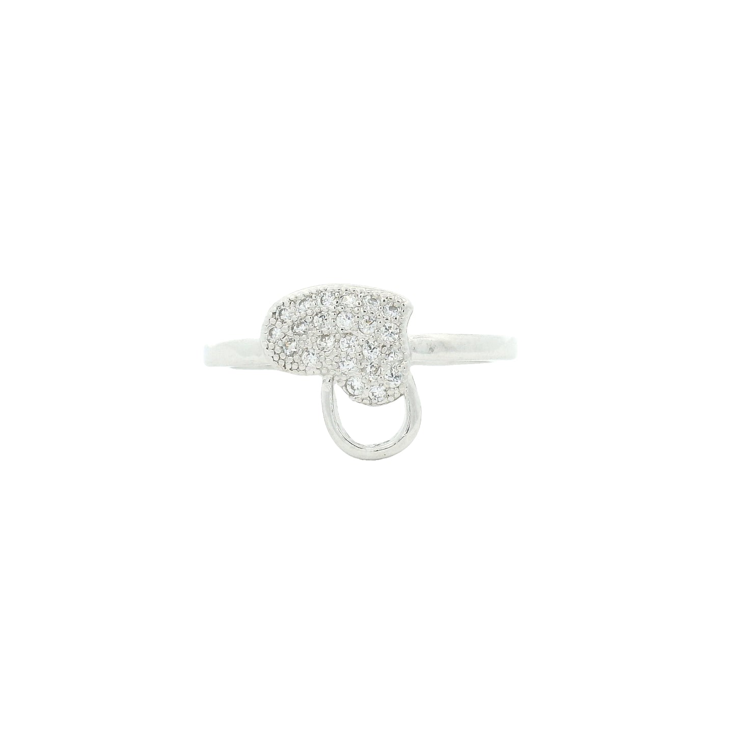 0.94 Ct Cubic Zirconia 925 Sterling Silver Ring