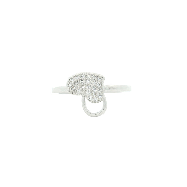 0.94 Ct Cubic Zirconia 925 Sterling Silver Ring