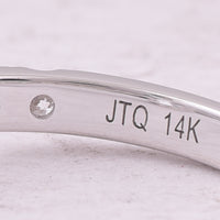 2.42 Carats Lab Grown Diamond 14K Gold Ring