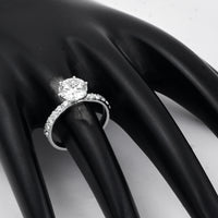 2.45 Carats Lab Grown Diamond 14K Gold Ring