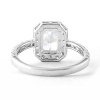 2.21 Carats Lab Grown Diamond 14K Gold Ring