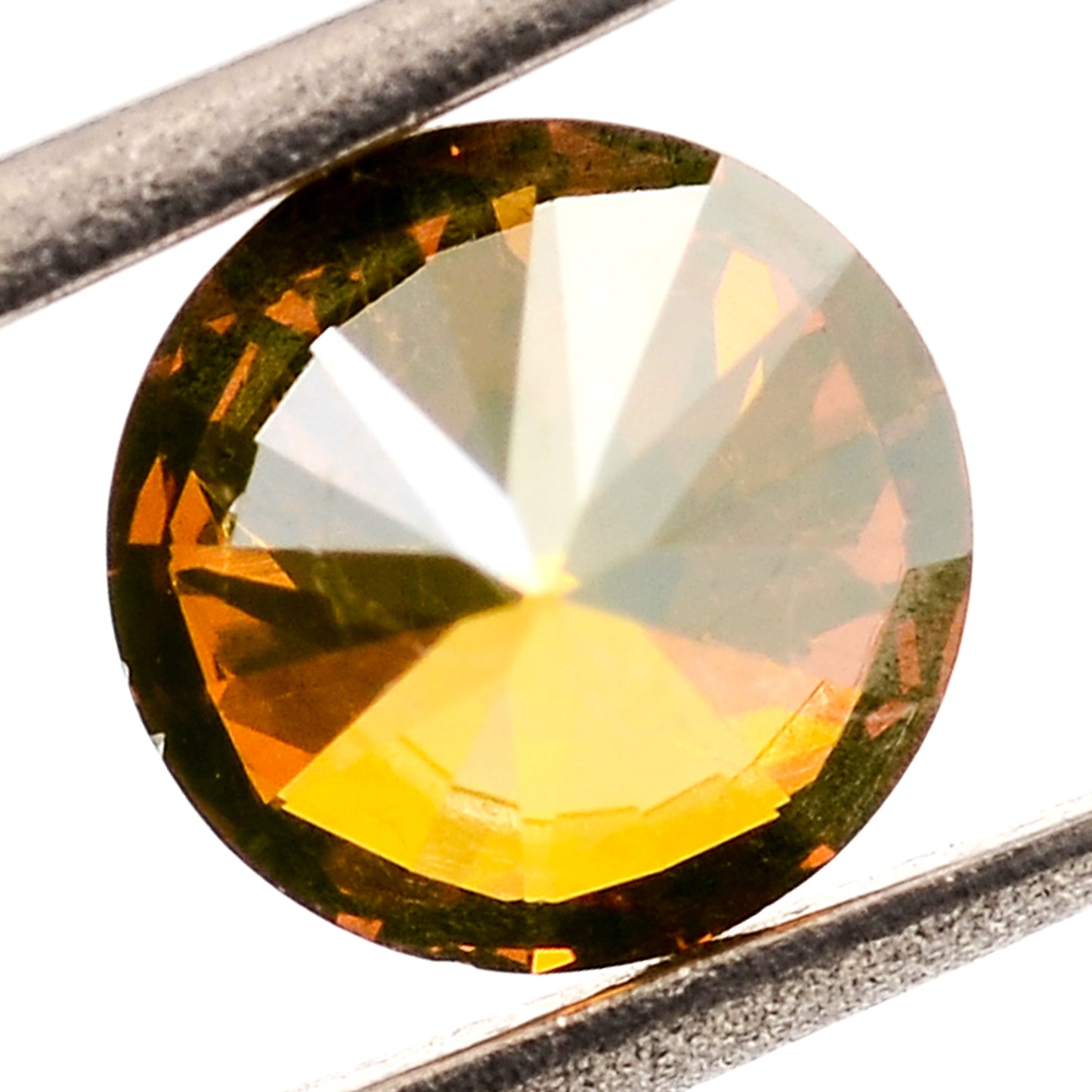 0.30 Red Diamond Round Loose Gemstone
