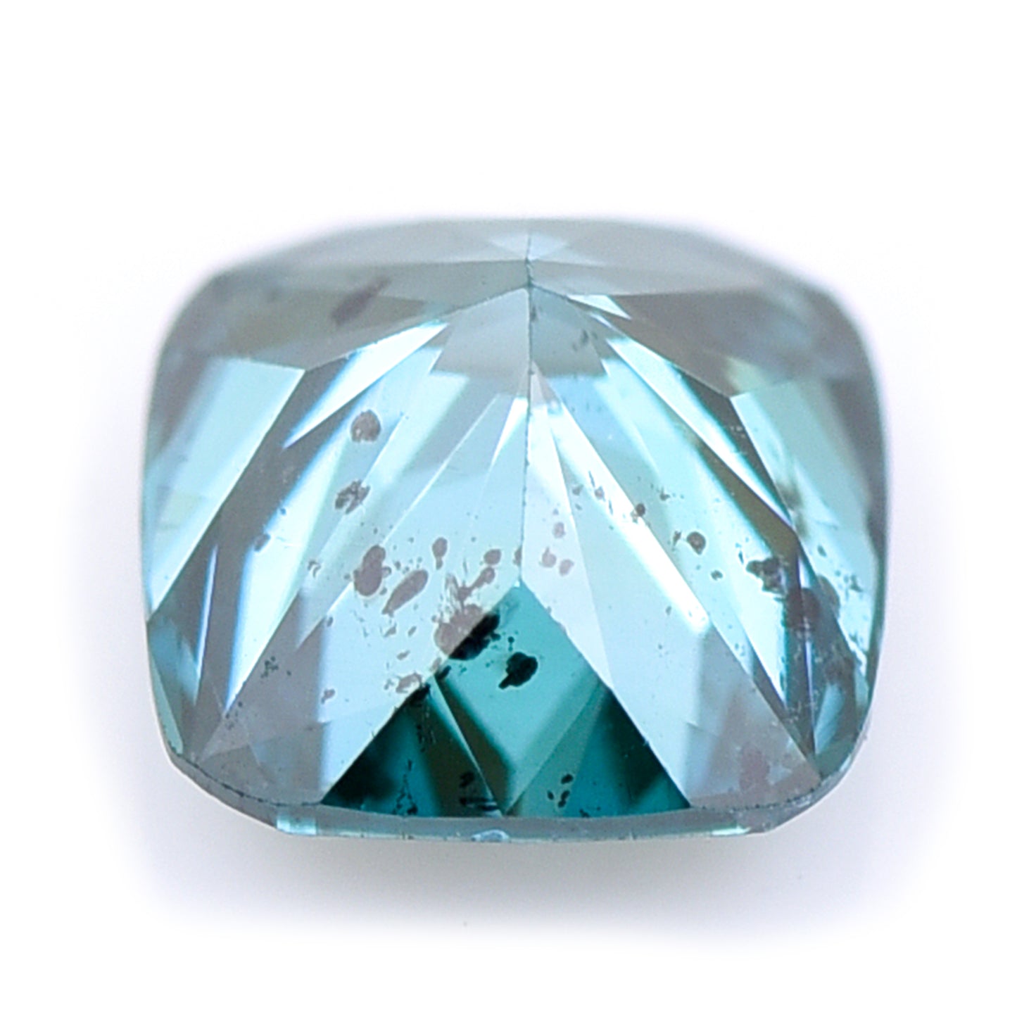 0.32 Blue Diamond Cushion Loose Diamond