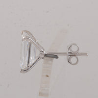 4.00 Carats Lab Grown Diamond 14K Gold Earrings