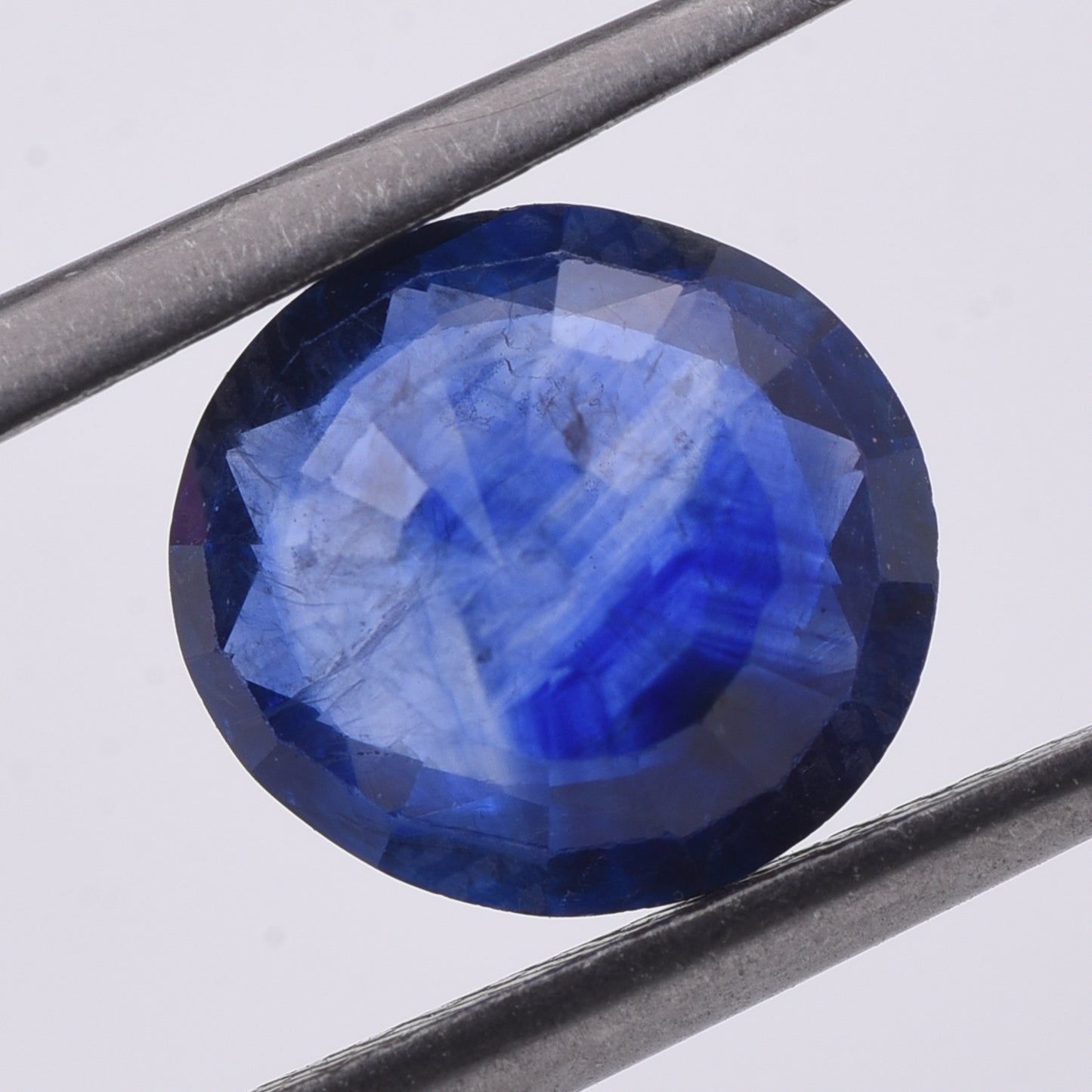 2.38 Natural Corundum Sapphire Oval Mixed Cut Gemstone