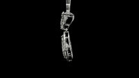 4.02 Carats Lab Grown Diamond 14K Gold Pendant