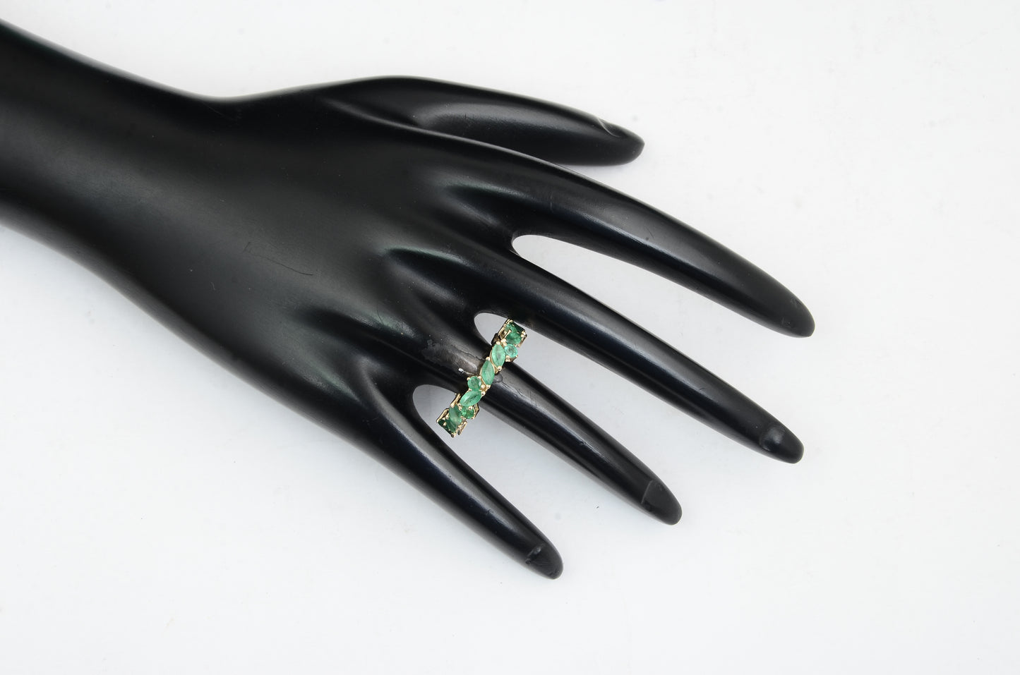 2.59 Ct Marquise Emerald 14K Gold Ring