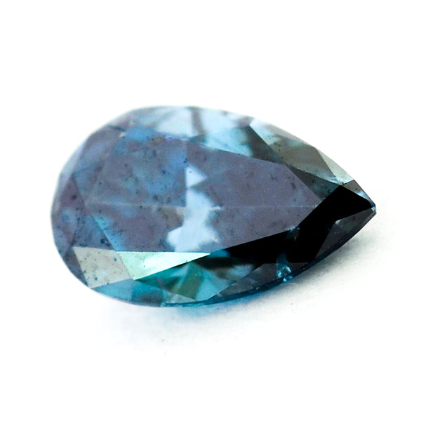 0.25 Blue Diamond Pear Loose Diamond