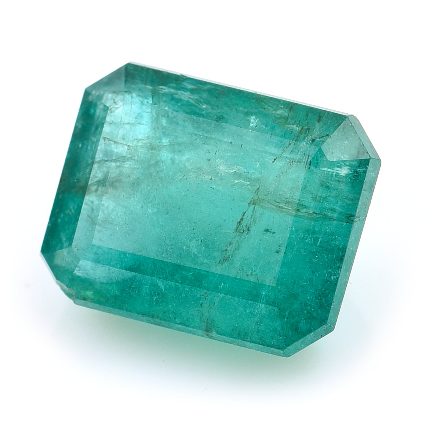 3.89 Natural Beryl Emerald Emerald Cut Gemstone