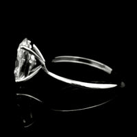 3.05 Carats Lab Grown Diamond 14K Gold Ring