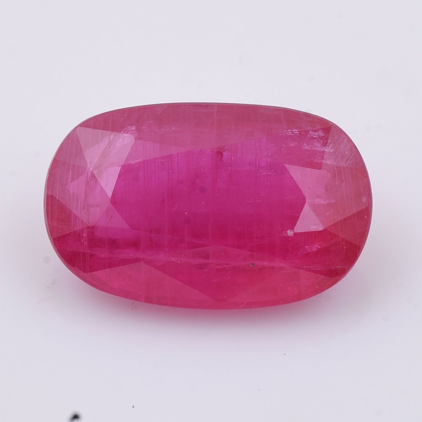 2.45 Natural Corundum Ruby Rectangular Cushion Mixed Cut Gemstone