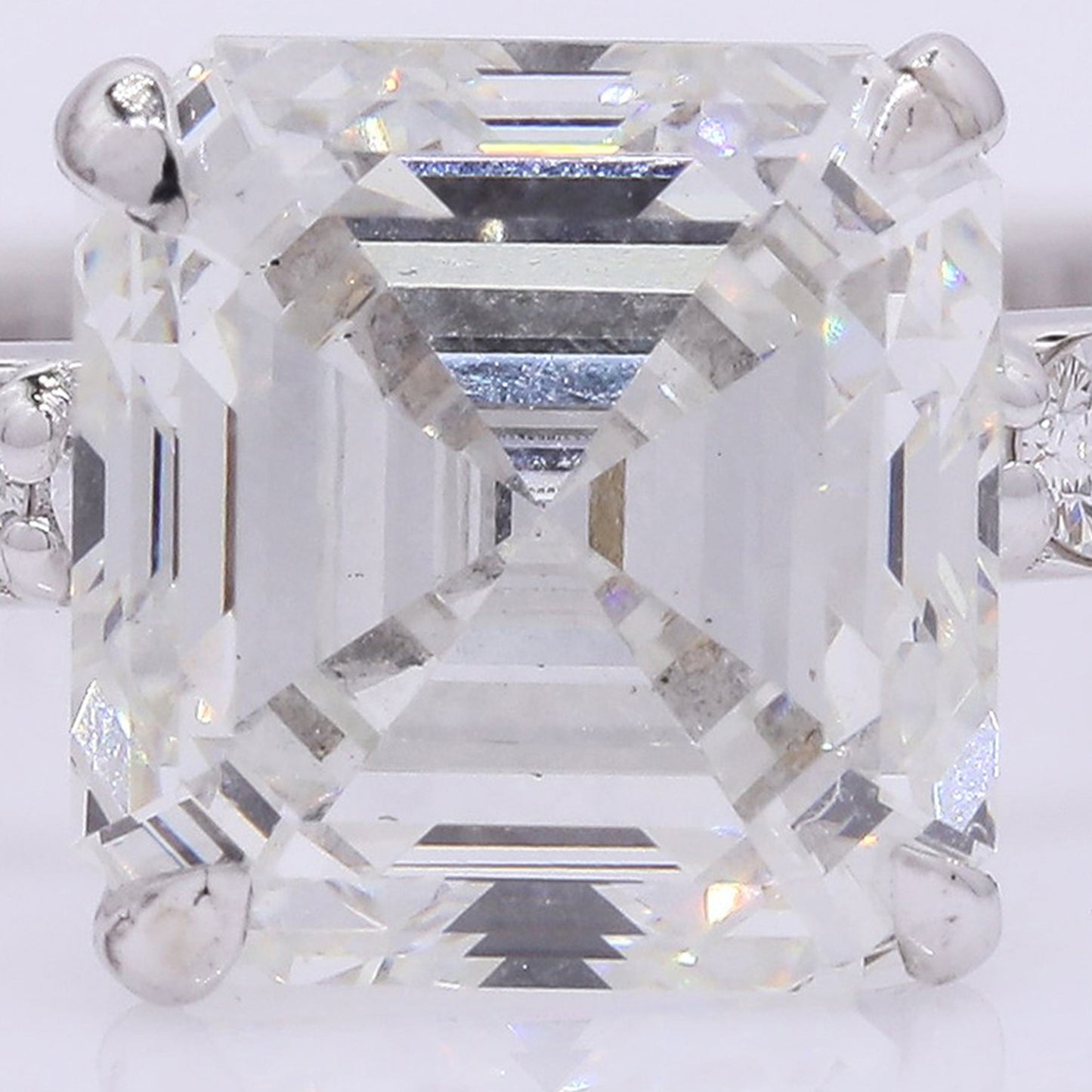 3.32 Carats Lab Grown Diamond 14K Gold Ring